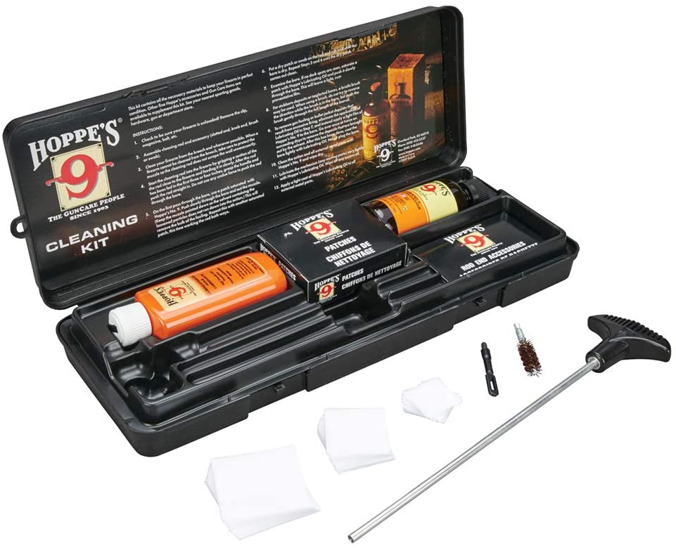 Hoppe's No. 9 Cleaning Kit with Aluminum Rod, .38/.357 Caliber, 9mm Pistol